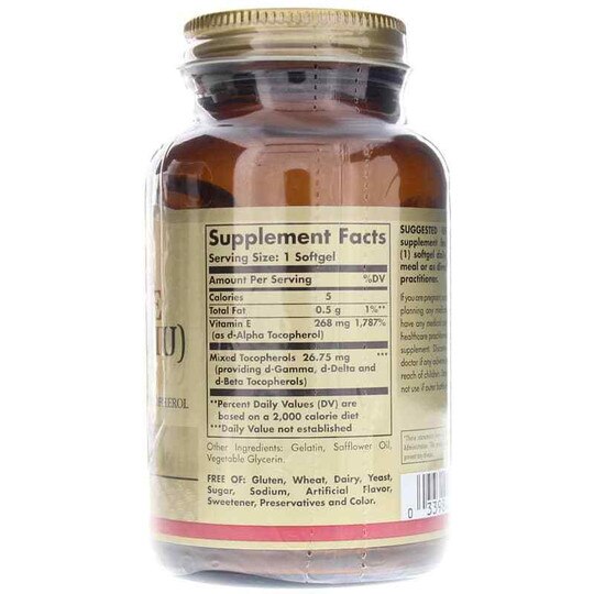 Vitamin E 268 Mg (400 IU), SLG